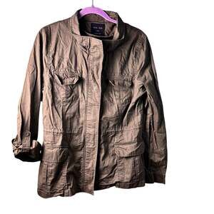 Love Tree Utility Jacket Size Large EUC
